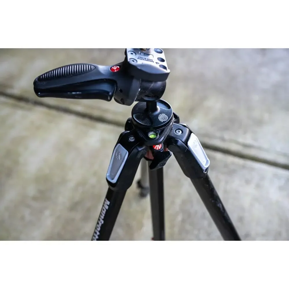 Manfrotto Tripod Carbon Fiber Magnesium 055 3-section+Manfrotto Ballhead 324RC2
